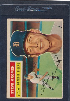 1956 Topps #310 Steve Gromek Tigers VG/EX 56T310-90315-3