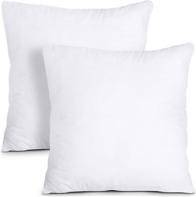 Utopia Bedding 2er Set Kissenfüllung 45 x 45 cm Innenkissen Füllkissen dekorativ