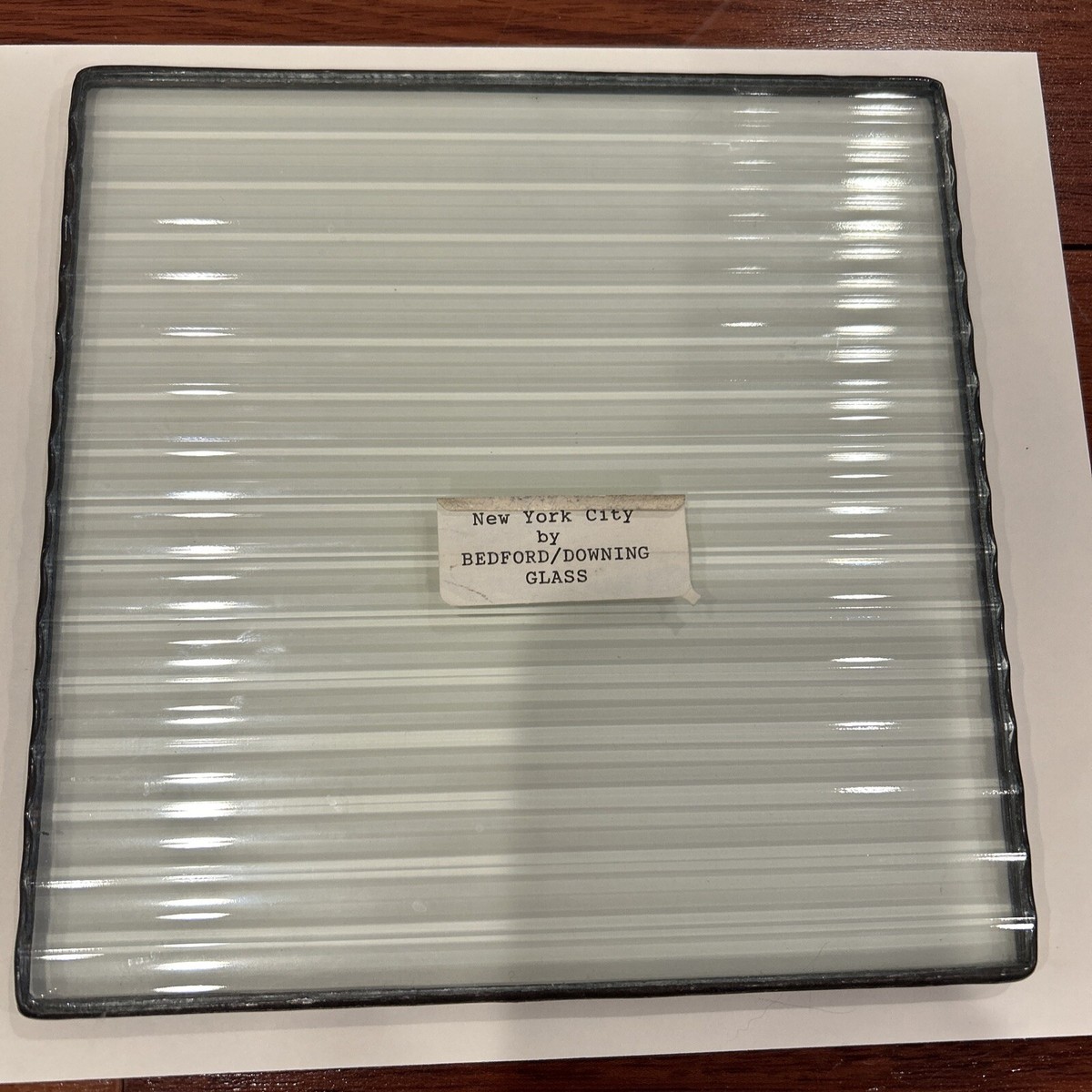 Bedford Downing Floating Glass Picture Frame Double Glass Bedford Downing Floating Glass Picture Frame Double Glass