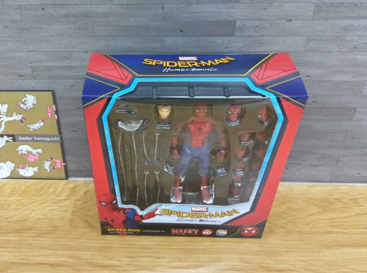 MAFEX No.047 SpiderMan Homecoming Version Action Figure FROM MAFEX No.047 SpiderMan Homecoming Version Action Figure FROM