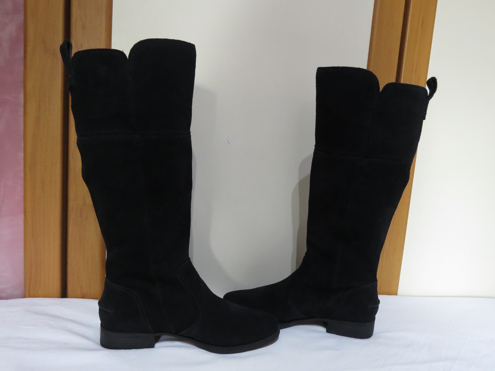 UGG® AUSTRALIA SORENSEN BLACK WATERPROOF SUEDE BOOTS UK 6 EUR 39 USA 8 RRP £325 image 5