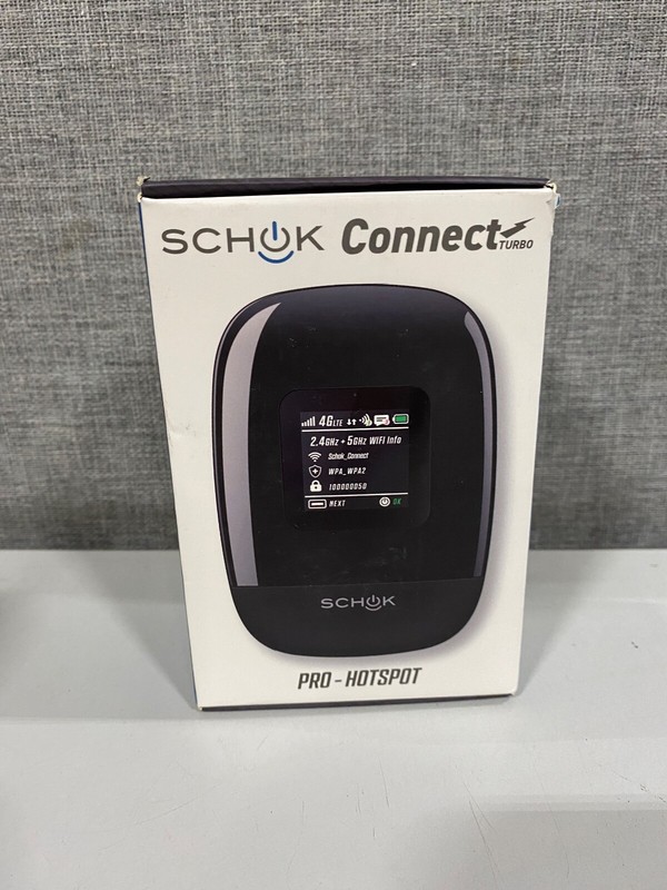 SCHOK Connect Turbo Pro Hotspot Wifi 2.4Ghz & 5Ghz for Verizon 4G LTE