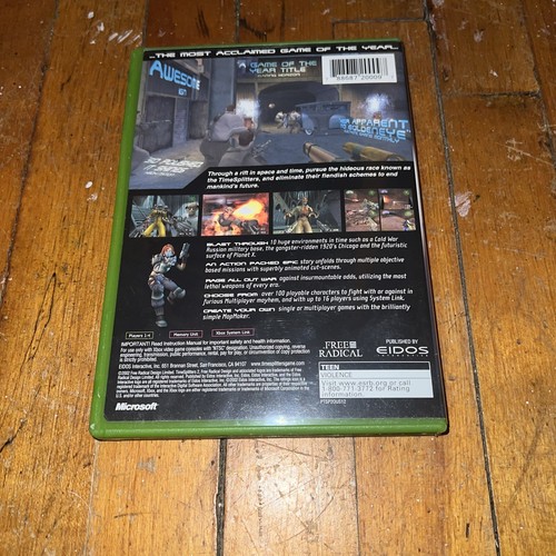 TimeSplitters 2 (Microsoft Xbox, 2002) CIB Complete with Manual - Tested - Picture 2 of 3