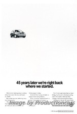 1994 Vw Volkswagen Golf Iii - Original Advertisement Print Art Car Ad J771