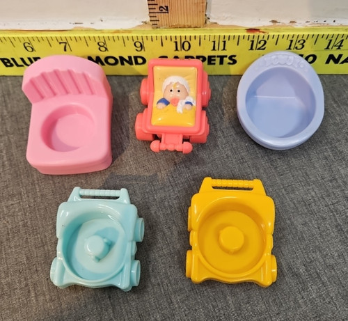 Fisher Price Little People Stroller W/Baby Chair & 2 other strollers - Lot Aa