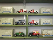 Set of six Texaco Spec Cast Model A’s. Please read listing