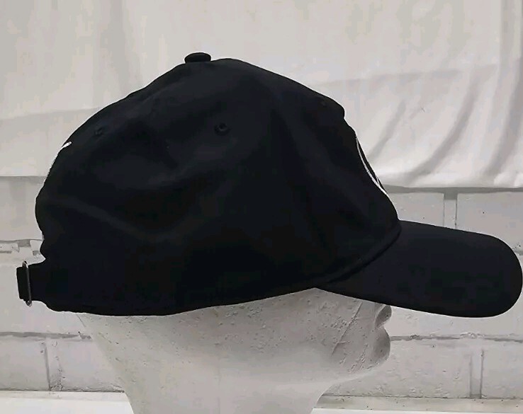 Puma Golf Hat Cap Black with White Mercedes Logo Adjustable OSFA thumbnail 4