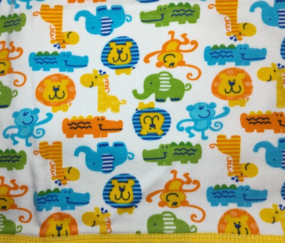 Manta Bebé Mono Divertida Amarilla Lamaze Algodón 25x29 Safari Selva Unisex Lovey Foto 4 de 4