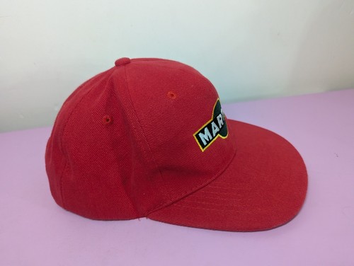 Martini Baseball Cap Hat Adjustable Red With Front Back Logo Racing CH9 - Imagen 10 de 20