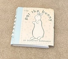 Golden Books Pat the Bunny by Dorothy Kunhardt Bunny Theme Baby Book