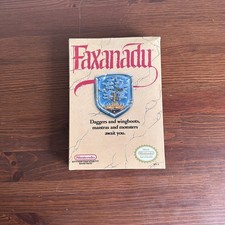 Faxanadu 1989 Nintendo NES Game !!Box Only!! Vintage