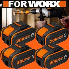 2X 4X 20V MAX 8,0Ah Akku Für Worx Ersatzakku...