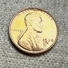 1938 S  Lincoln Wheat Cent Nice BU MS  Lincoln Coin