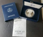2003 Proof $1 American Silver Eagle Dollar