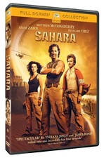 Sahara Full Screen  DVD  2005 Matthew McConaughey; Penelope Cruz; Steve ...