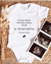 Grandparent Pregnancy Announcement First Baby...
