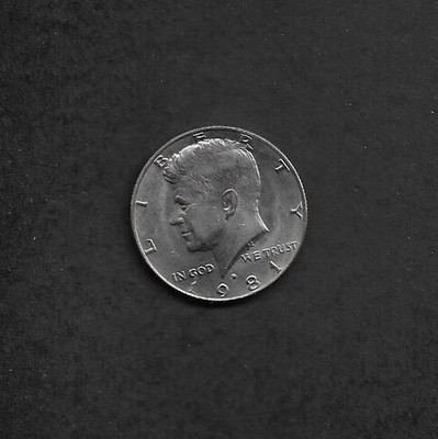1981-D Kennedy Eagle Half Dollar , Near Uncirculated Condition, Very Nice!