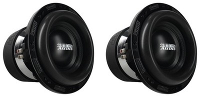 (2) Sundown Audio X-10 V.3 D1 10'' 2500w RMS Subwoofers DVC 1-Ohm Subs SW-XV310D1