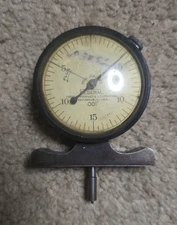 Federal Dial Indicator Depth Gage Fixture .001" 1" CALIBRATED 260133