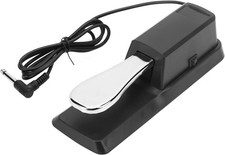 Sustain Pedal for Keyboard, Piano Pedal Keyboard Foot Damper Pedal with Polar...