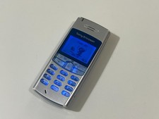 Sony Ericsson T105 Silver Vintage Cell phone untested