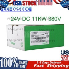 1PCS New Schneider LC1-D25BDC LC1D25BDC DC24V Contactor US Free TAX