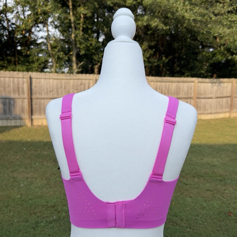 Victoria's Secret Sports Bra Size 34DDD Pink Featherweight Max Sports Bra NWT - Image 3 of 4