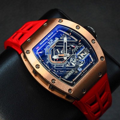 Richard Mille RM30-01 Rose Gold Skeleton Dial MINT! RM 030 30-01 RM30 30