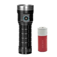 Eurowagens 8Core LED Taschenlampe USB Wiederaufladbar Usbc