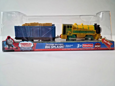 New in Box Thomas & Friends Trackmaster Engine Talking Victor's Big Splash