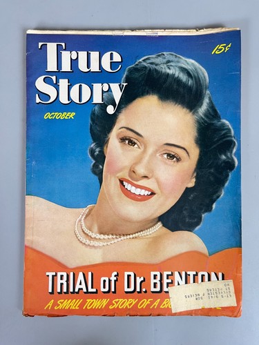 True Story Magazine OCT 1943 WW2 Home Front Vintage 1940s Womens Pulp Fiction - Picture 3 of 18