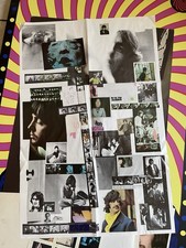 Beatles White Album Harrison Lennon McCartney 1960 1970s Record Poster Lot