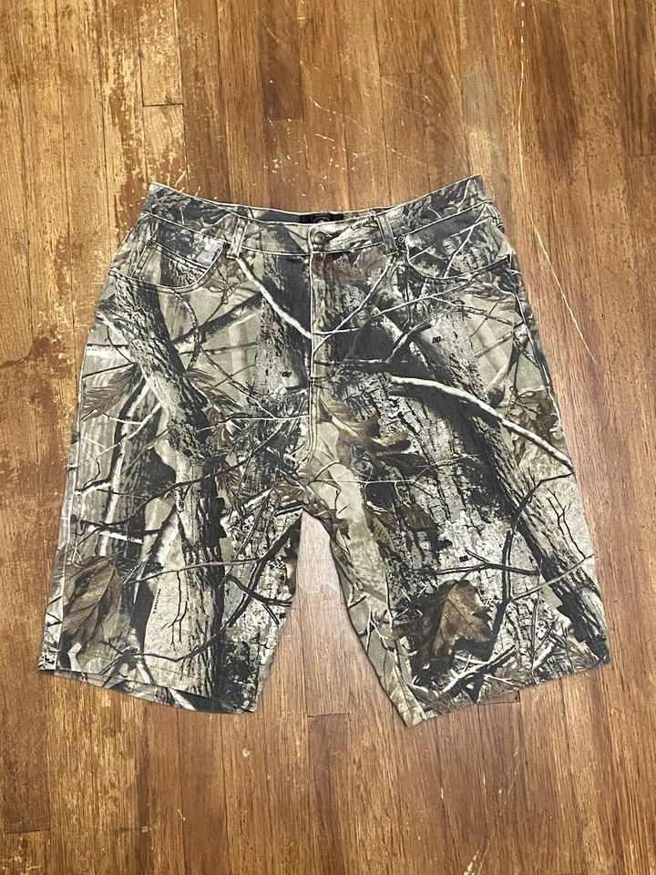 Vintage Y2K Redhead Trebark Woodland Camo Short Men’s Size 34 - Image 2 of 4