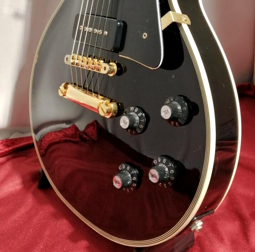 Guitarra eléctrica Edwards By ESP E-LP-130CD/P usada, color negro,... - Imagen 6 de 14