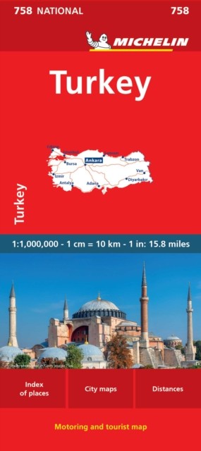 Turkey Michelin National Map 758 - Image 2