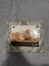 Lux Decor Bedding Set Paisley Soft Microfiber Twin 4 Piece Set Bed Sheets New
