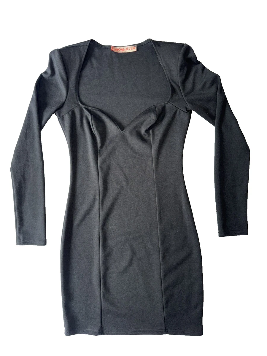 Combinaison Catsuit Femme Oh My Love Noir - Décolleté Cœur - Taille XS - Neuve Avec étiquette