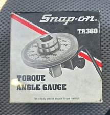 Snap On Tools TORQUE ANGLE GAUGE IN BOX TA360 Made In USA 