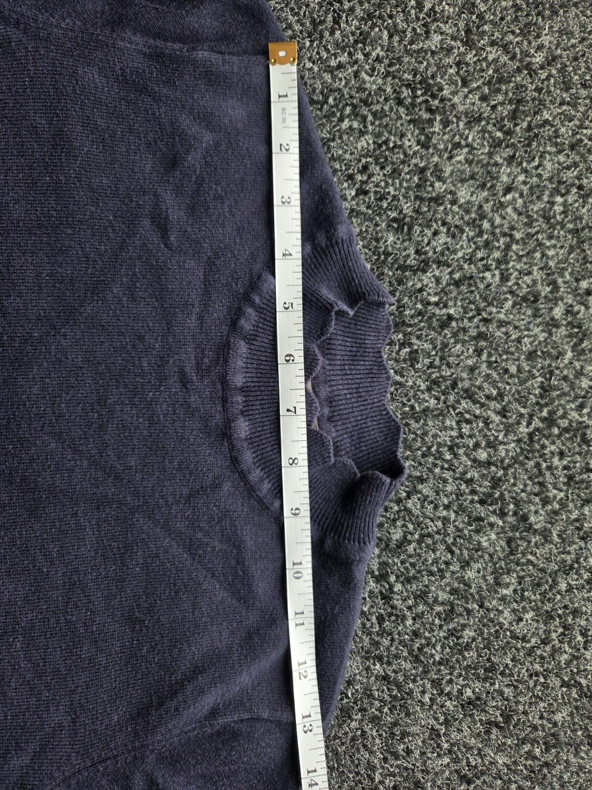 Oasis Dark Blue Long Sleeve Jumper Women’s Size Small image 8