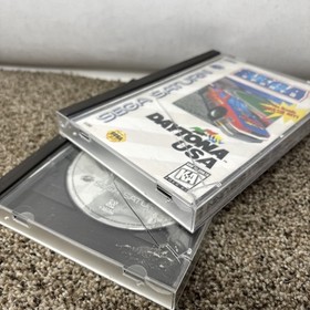 Daytona USA And Pga Tour Sega Saturn Game Lot Tested