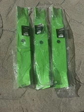 (QTY 3) 8Ten C-BLD-0172 Lawn Razor Mower Blade 21 1/16" L x 3" W x 0.276" T