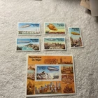 NIGER- 1976-Zeppelin-Complete Set-OF 5 STAMPS +1 SOUVENIR SHEET-CTO-# 430