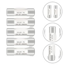 10x38mm Photovoltaic Fuses Pack of 3 for Reliable For Solar Protection