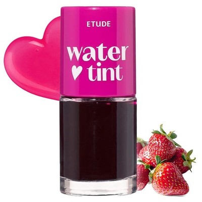 ETUDE Dear Darling Water Tint   Strawberry Ade Korean Lip Stain Lip Tint