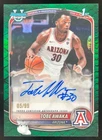 2025 Bowman Tobe Awaka Chrome Auto Reptilian Green Refractor /99 #CPA-TA