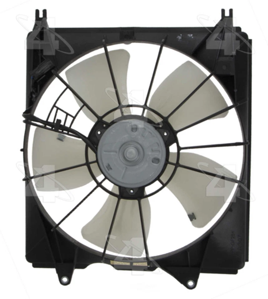 Conjunto de ventilador de refrigeración del motor - Conjunto de ventilador de radiador. 4 estaciones para Acura RDX 09-12 Foto 2 de 3