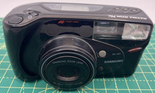 Samsung Maxima Zoom 70i 35mm Camera Untested W/ Battery Good.
