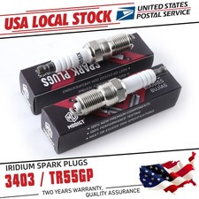 For NGK 3403/TR55GP 2X Iridium Spark Plugs For Cadillac Avalanche Silverado 3500