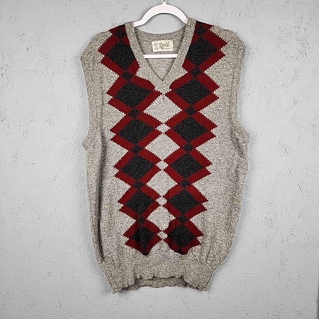 BUTCHER PRODUCTS Argyle Vest サイズ42 Men's Argyle Vest | PXG