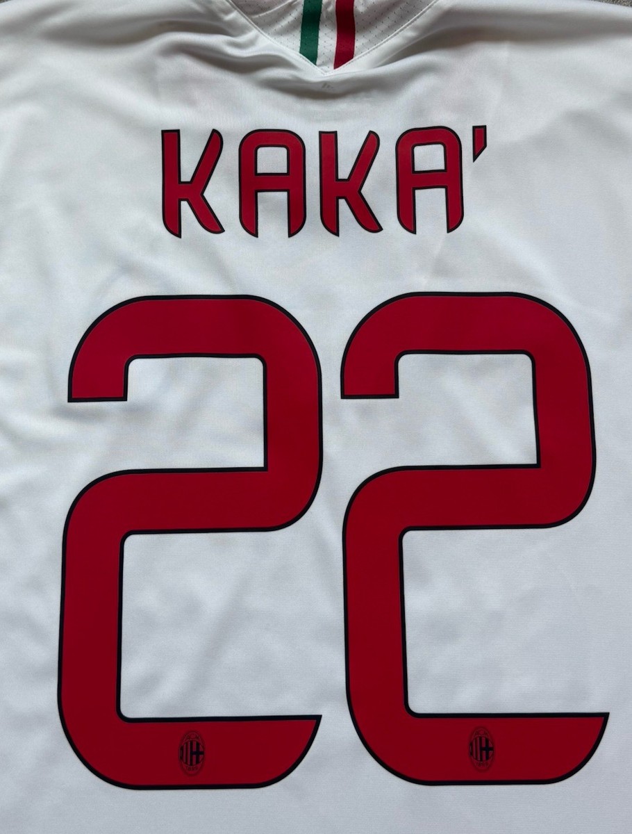 2013/14 Ac Milan Away Jersey #10 Kaka Large adidas Soccer
